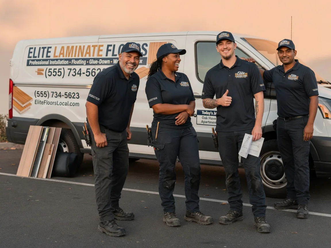 Laminate flooring installation company in Chalmers, IN
